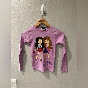 Vintage Lil Bratz Dolls “Lil Gems”‎ L/S Shirt Size 10